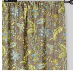 World Market curtain panel 48x108